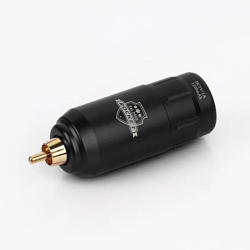 

GHOST SPIDER Wireless Tattoo Power Supply Mini Rocket Tattoo Battery RCA Connection Tattoo Power Supply for Rotary Pen Machine