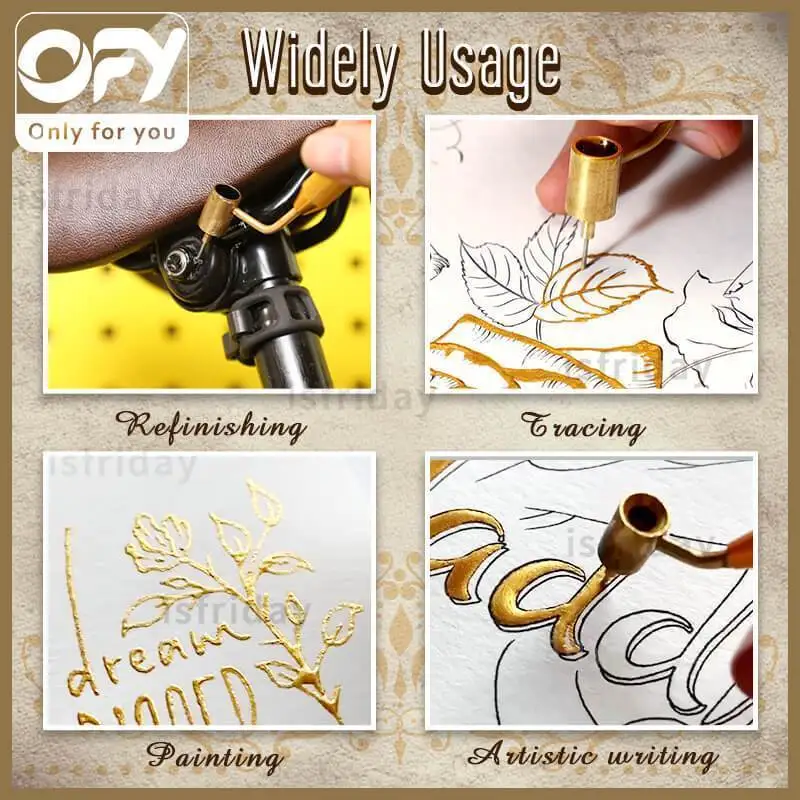 OFY® Slanting Fine Line Paint Pen Neelde Drawing Pigment Sketch Markers For Writing Hand-Paint anime Art Suppl | Дом и сад