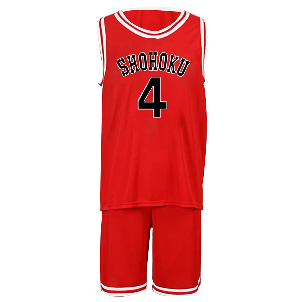 

Трикотажный костюм для косплея из аниме Slam Dunk Shohoku No 4/7/10/11/14