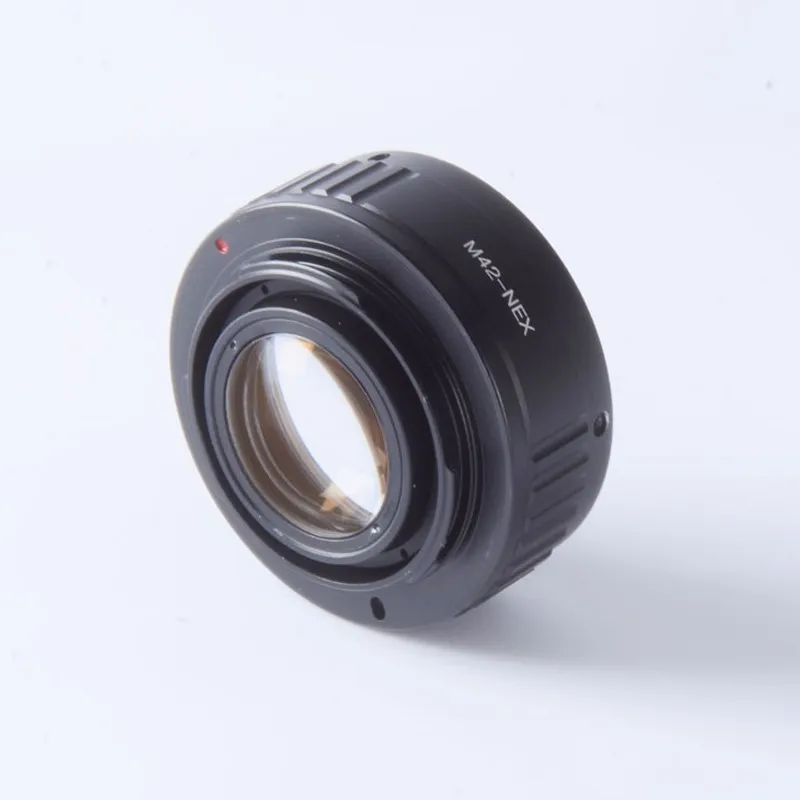 M42-nex Focal Reducer Speed Booster Turbo adapter ring for m42 42mm lens to sony nex5/7 A7 A7s A6000 A7r4 a9 a6500 a6300 camera