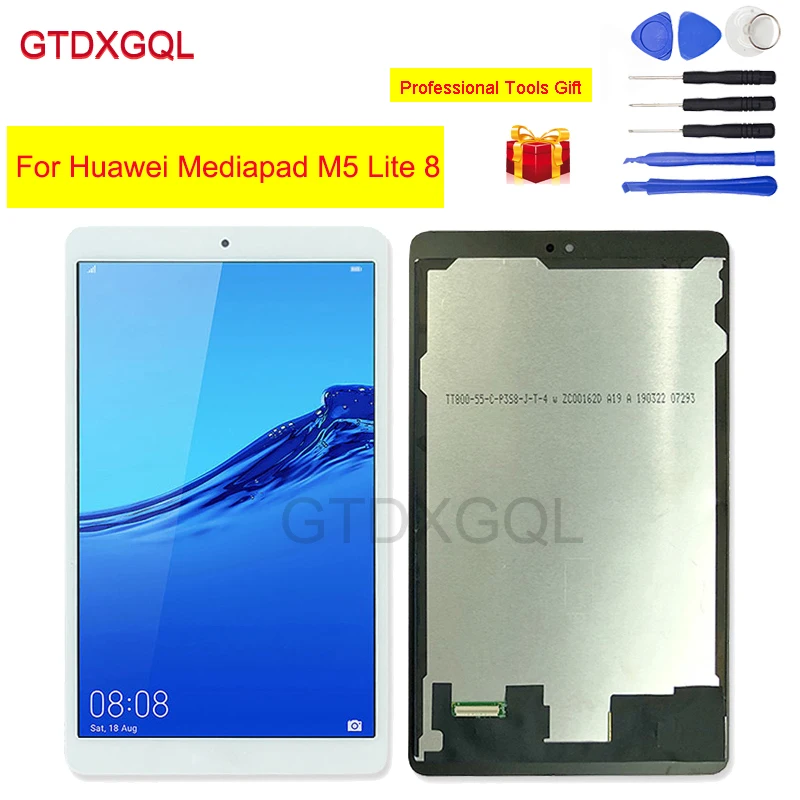 

8,0 "Новый для Huawei Mediapad M5 Lite 8 2019 JDN2-L09 ЖК-дисплей сенсорный экран планшета сенсор для Huawei Mediapad M5 Lite 8 ЖК-дисплеев