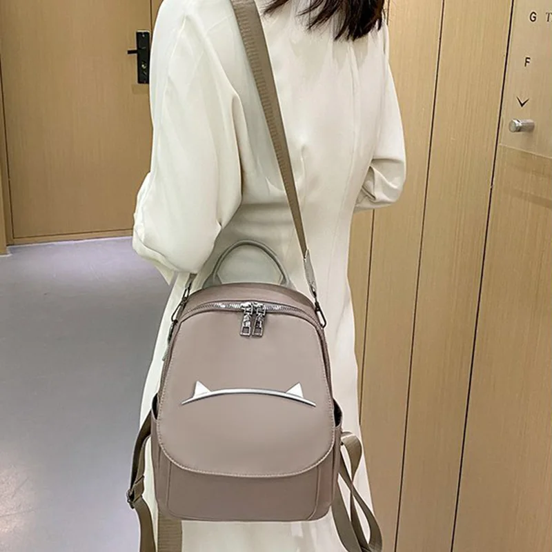 

Fashion Trend Girl's Bag Summer New Waterproof Shoulder Bags Leisure Travel Large-capacity Ladies Backpack Simple Wild Backpacks