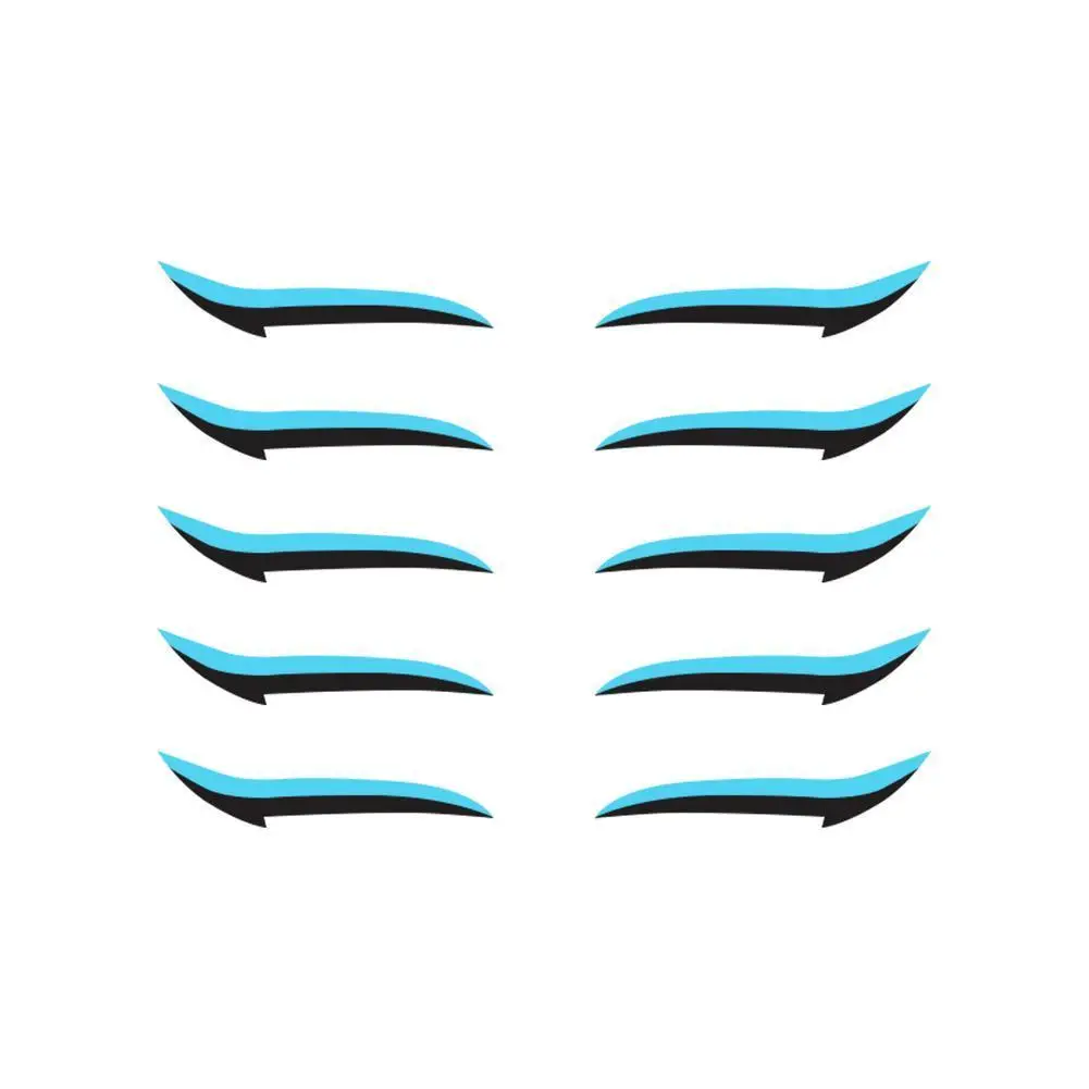 

2021 Eyelid Line Stick Reusable eyeliner stickers Cat Eyelid Makeup Sticker Shipping Eyeliner Eye Drop Double Makeup Sticke N8X6