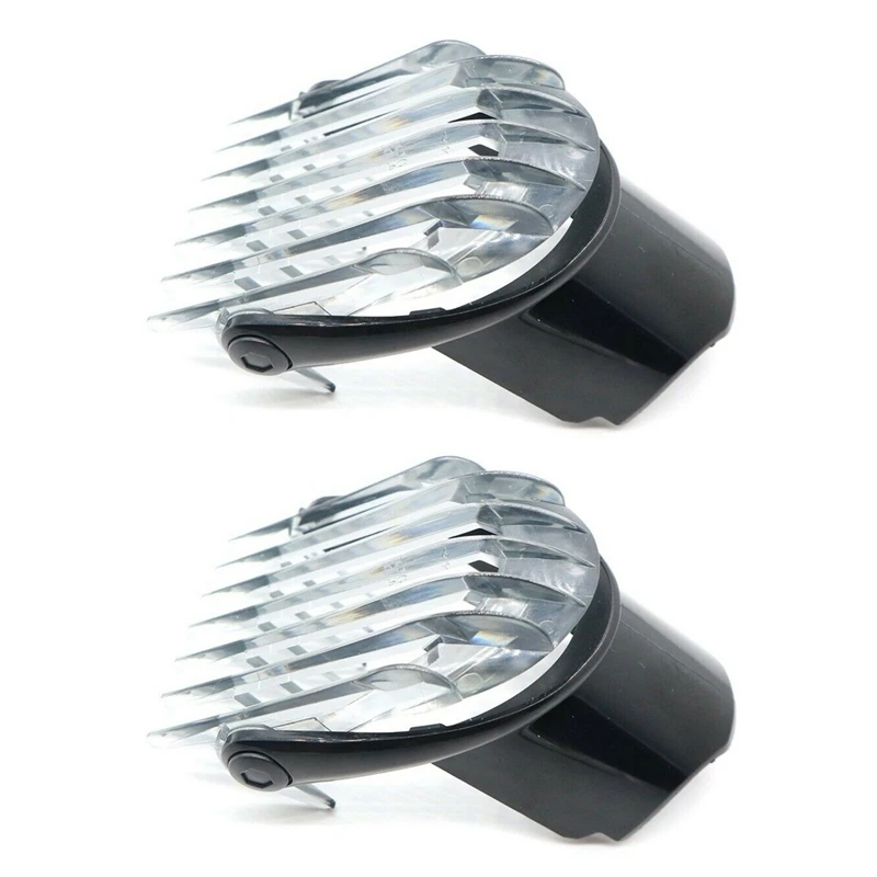 

2 Pack Small Comb for Hair Clipper QC5010 QC5050 QC5053 QC5070 QC5090 3-21MM