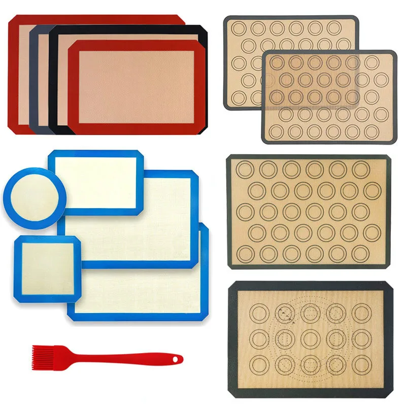 Силиконовый коврик для выпечки антипригарный устойчивый к высоким температурам