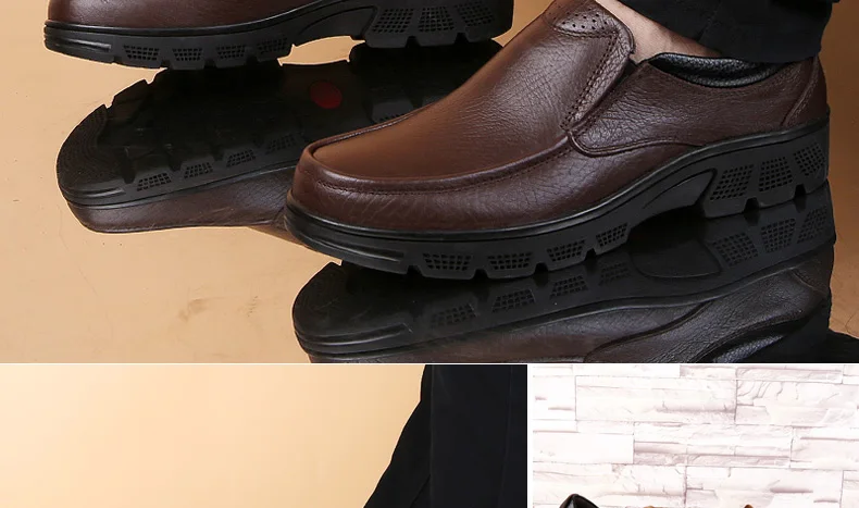 Мужская обувь; Роскошная Брендовая обувь из натуральной кожи; chaussure homme; Повседневная осенне-зимняя обувь; Vestidos Formales; деловая обувь; цвет черный, коричневый