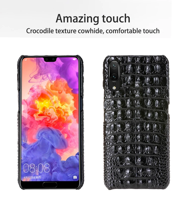 Чехол для телефона huawei P20 P10 P30 lite Y9 Y6 P Smart mate 10 20 Pro Чехол с текстурой крокодила для Honor 7X8 8X9X10 20 lite