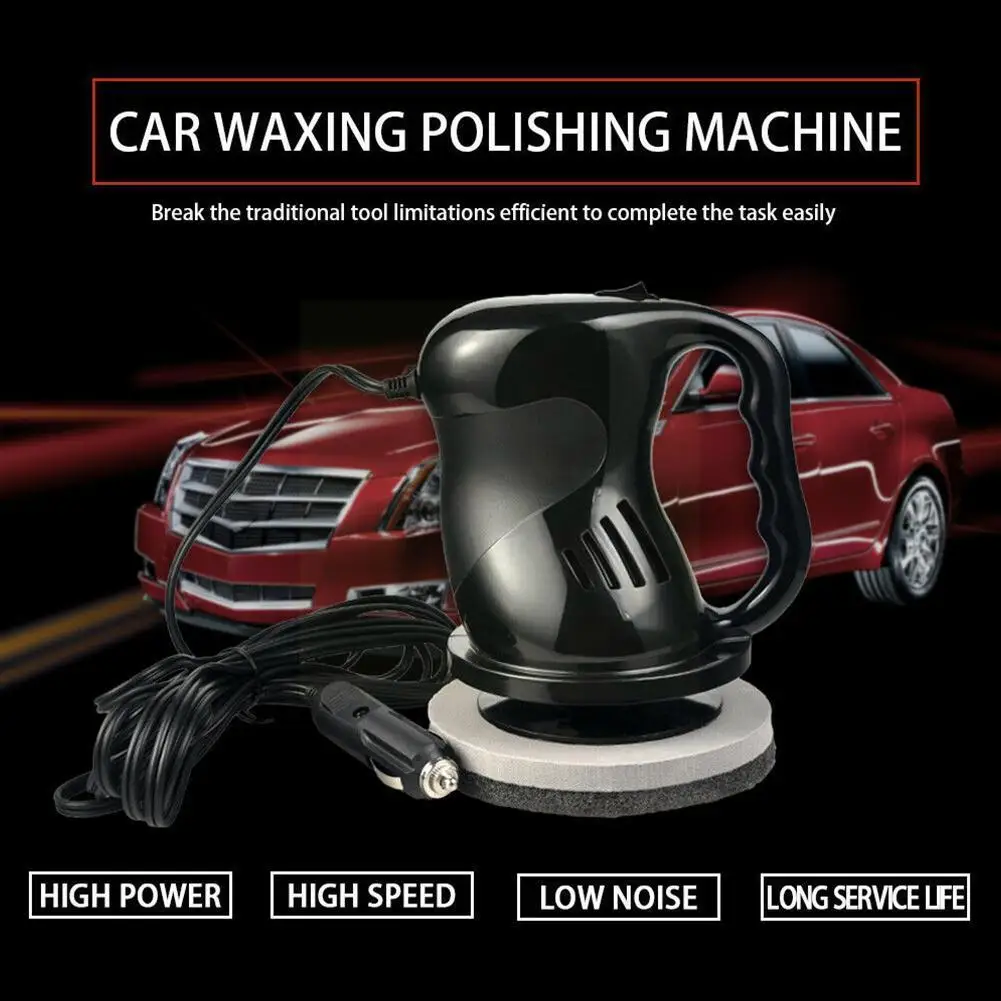 

Portable Auto Vehicle Polisher Electric Sander 12V Polishing Car 40W Machine Kit Buffer Cleaner Waxed Tools Waxer B9G0