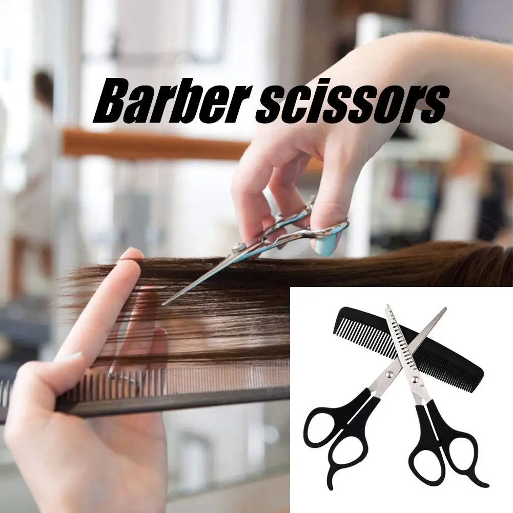 

1Sets Professional Hairdressing Scissors Kit Hair Cutting Barber/Salon/Home Hairdressing Shears Styling Thinn Tool Scissors O0O7