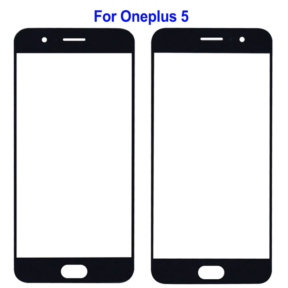 Переднее стекло для Oneplus 2 3 3T внешняя стеклянная панель замена 5 6 5T 6T внешнее