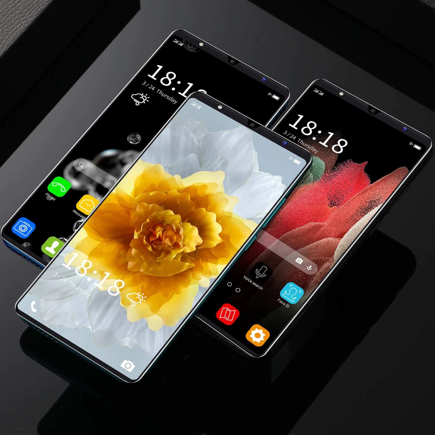 

Smartphone Galxy S21 Ultra 6.1 Inch 8G 128GB 24MP+48MP Android 11 5000mAh Ten Core Really MTK6889 4G 5G Dual SIM Global Version