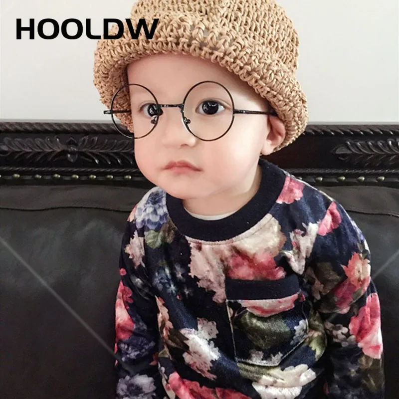 HOOLDW модные детские солнцезащитные очки крутые для мальчиков и девочек защита от