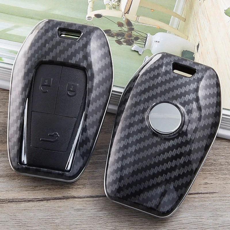 Чехол для автомобильного ключа с дистанционным управлением из углеродного