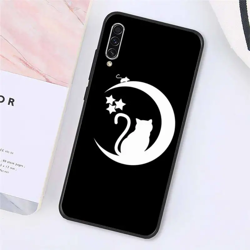 

Meow Cat cute animal Phone Case For Samsung galaxy A S note 10 7 8 9 20 30 31 40 50 51 70 71 21 s ultra plus