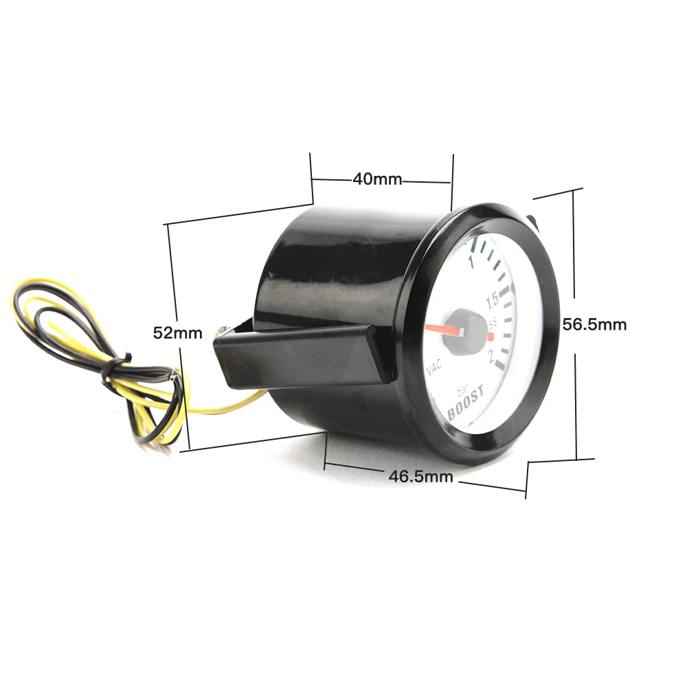 Автомобильный измерительный прибор DRAGON 2 &quot52 мм Бар турбо Boost GAUGE 1 ~ бар вакуумный