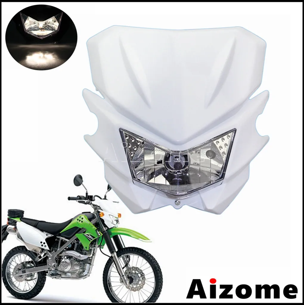 Налобный фонарь для мотоцикла фара Kawasaki KX125 250F 450F 450R KLX450 150| |