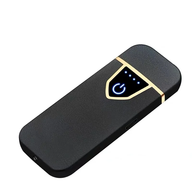 Металлические беспламенные электрические зажигалки зарядка USB Зажигалка