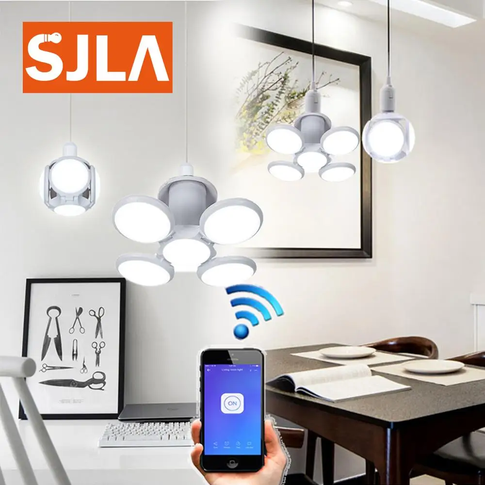 Складная Светодиодная лампа E27 85 265 в с защитой глаз|Светодиодные лампы и трубки| |