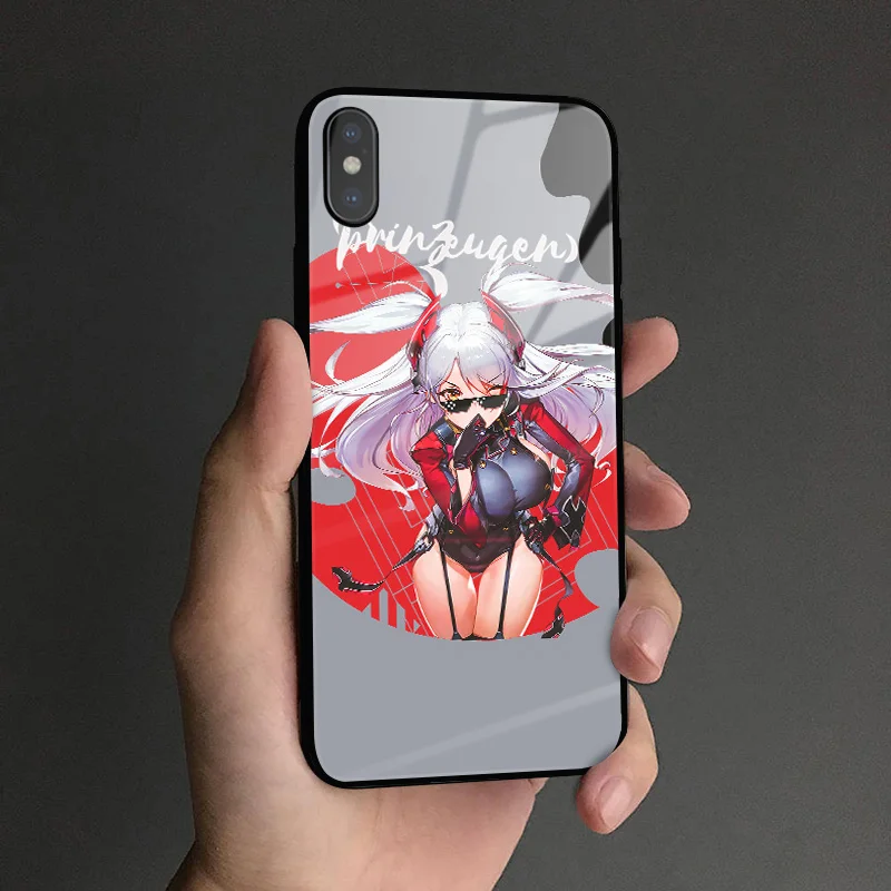Мягкий силиконовый чехол для телефона из закаленного стекла iPhone 5 5S SE 6 6S 7 8 Plus X Xr Xs