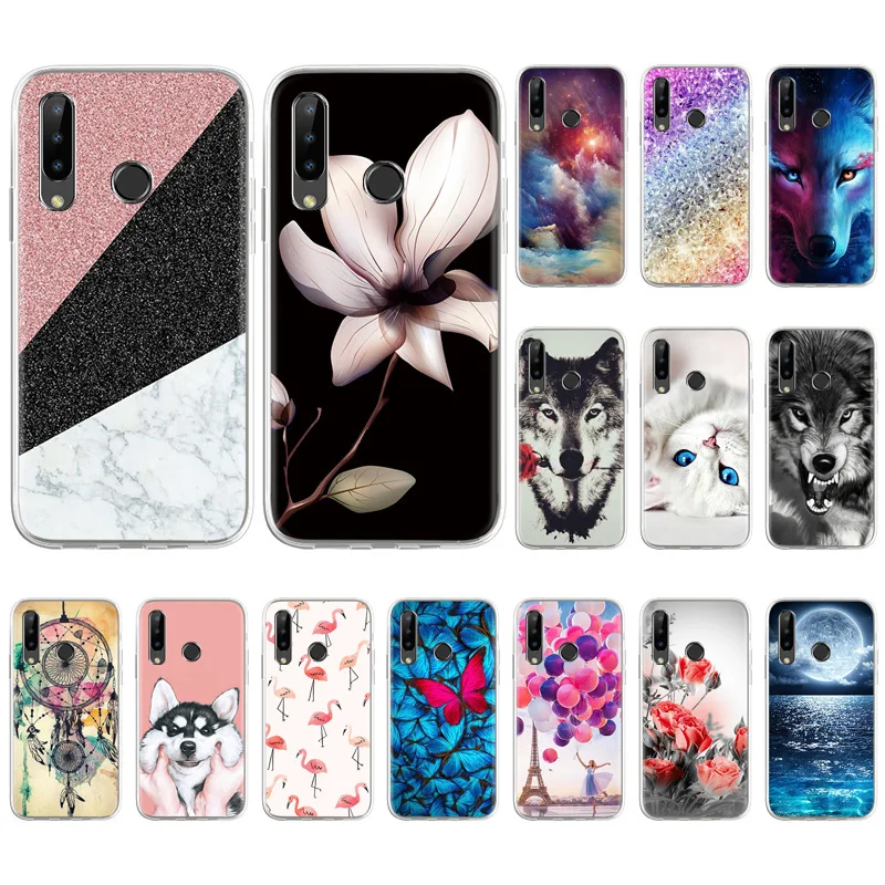 

Back Cover For Doogee N20 Case TPU Silicone Animal Capa Case On Doogee Y9 Plus N 20 Cat Cartoon Animal Phone Bumper Fundas