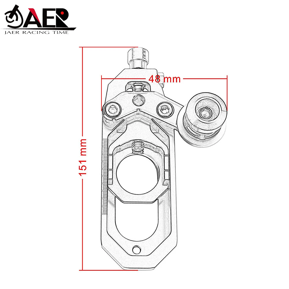 

Left Right Chain Adjusters Tensioners Catena with Spools for Yamaha YZF R6 2008 2009 2010 2011 2012 2013 2014 2015