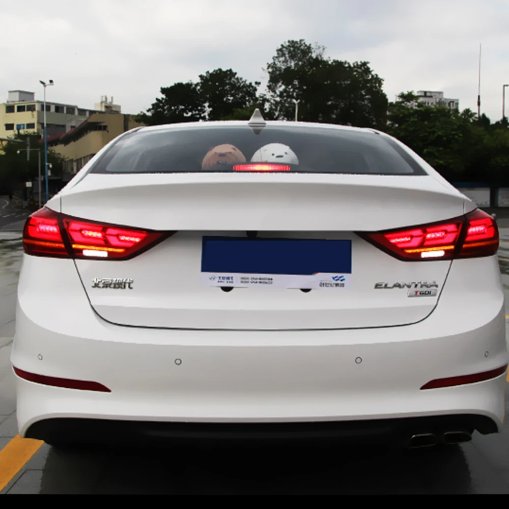 Задний фонасветильник для Hyundai Elantra 2017 2018 светодиодный 1 пара | Автомобили и