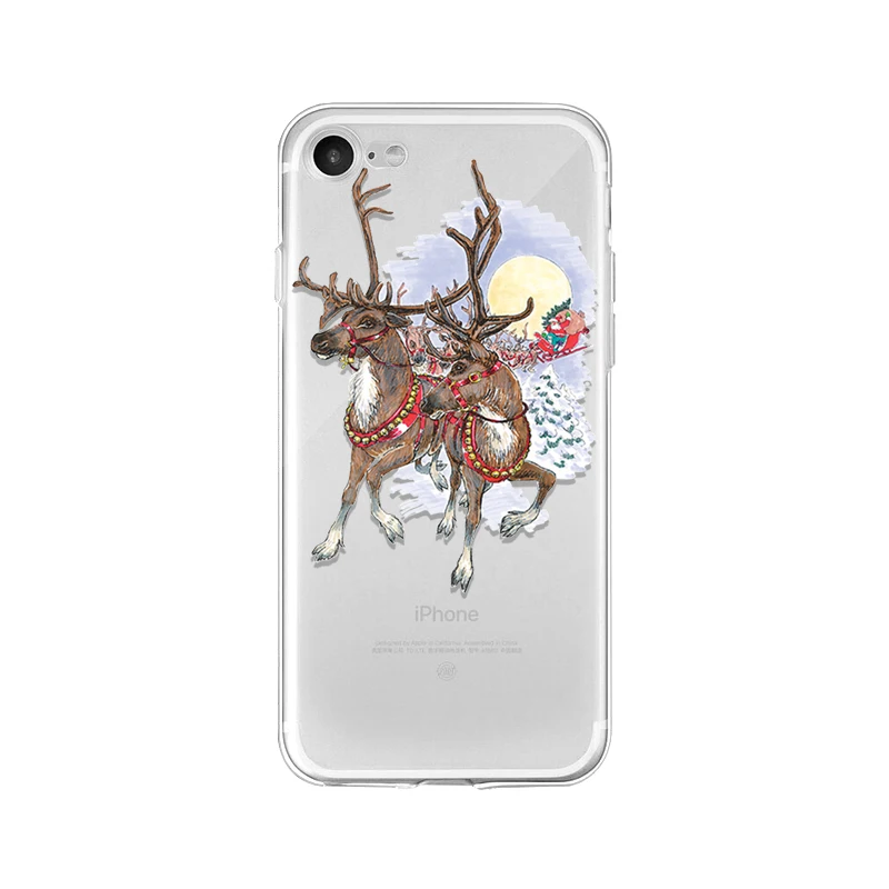 Новогодние подарки Babaite аксессуары для телефонов Apple iPhone 8 7 6 6S Plus X XS max 5 SE
