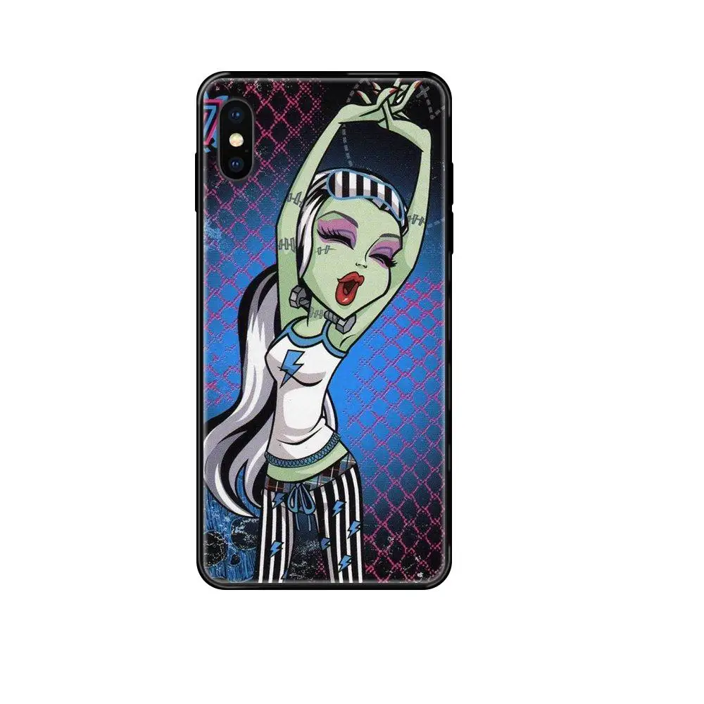 Новый черный чехол для телефона Monster High Samsung Galaxy S20 S10e S10 S9 S8 S7 S6 S5 edge Lite Plus Ultra |
