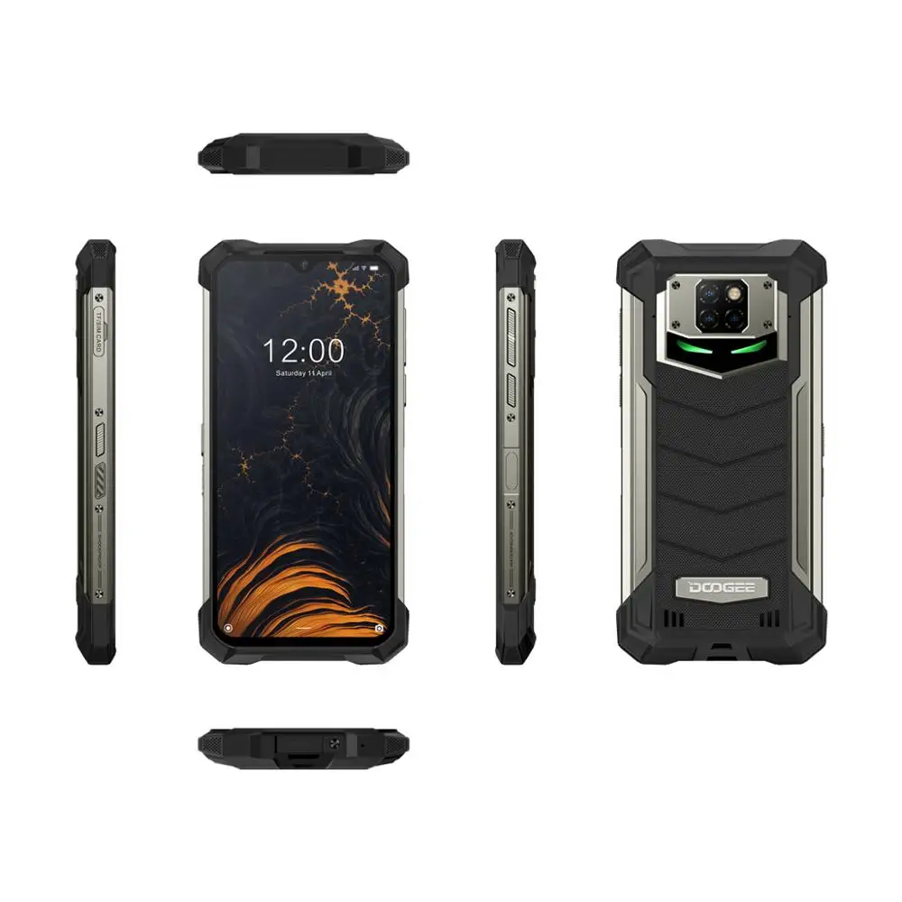 Смартфон DOOGEE S88 Pro прочный IP68/IP69K 10000 мАч Helio P70 восемь ядер 6 ГБ ОЗУ 128 Гб ПЗУ Android 10 |