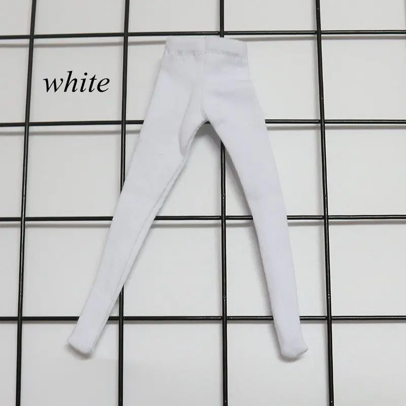 white Doll’s Blyth Clothes Socking Candy Color Pantyhose Basic Pure Cotton Pant for Azone,Pullip,Baribes,Blyth 1/6 Doll Accessories - Цвет: white