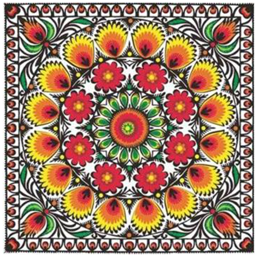 Алмазная живопись мандала домашний декор картина стразы полные