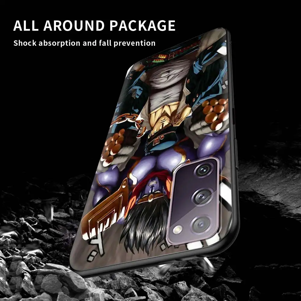 

JoJo Bizarre Adventure Silicone Cover for Samsung Galaxy S20 FE S21 S10 S9 Plus S8 Note 20 Ultra 10 Lite 9 8 Soft Phone Case