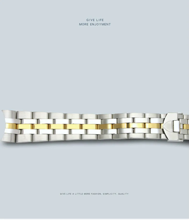 

Watch Accessories Band for TUDOR Watch for men Strap Solid Stainless Steel Safety Buckle Men's Bracelet 20/21mm Watch Chain