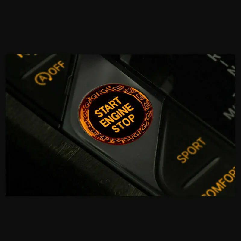 

Motor Button cover Decor Replacement Start Stop 2019 Crystal Plastic Trim
