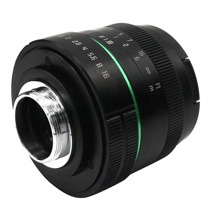 Объектив камеры 25 мм F1.8 APS-C CC ТВ кино объектив + C-FX переходное кольцо для мини