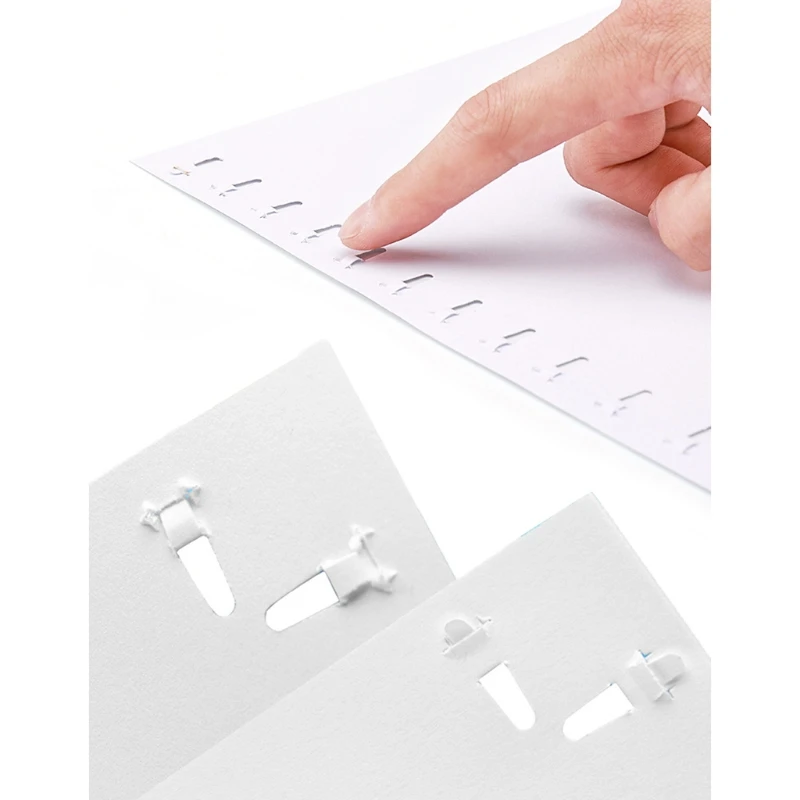 

1 Pc No Staples Nail Free Stapler Mini Cute Paper Book Binding Stapling Machine Stapleless Staplers Stationery