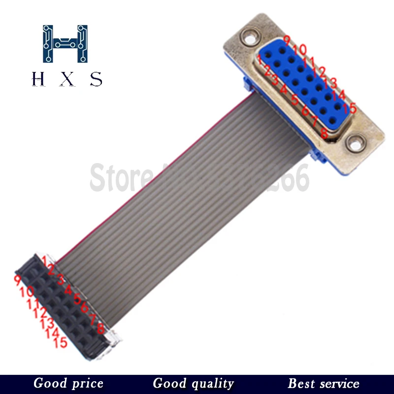 

1 шт. FC10 плоский провод для D-sub/DB/Didc-9/15/25/37RS232 DB9 DB15 DB25 DB37 штекер и гнездо без провода com-порт 30 см соединительный провод