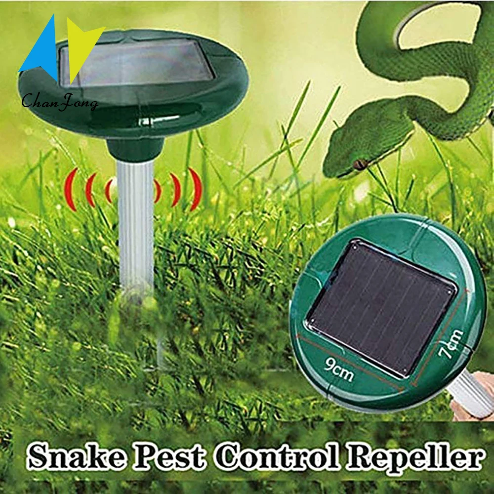 ChanFong 4P на солнечной энергии ультра звуковая мышь крот вредителей грызунов