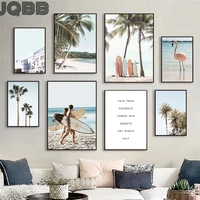 modern sandy beach scenery picture home design wall art canvas painting nordic seaside landscape posters and prints for bedroom