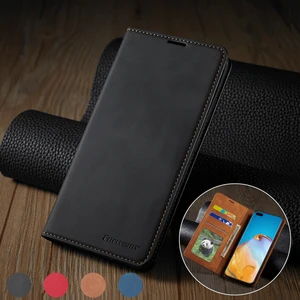 Magnetic Leather Case For Huawei Mate 20 30 P20 P30 P40 Pro Lite P
Smart Plus 2019 2020 Honor10lite Wallet Card Flip Phone Cover 3.35 USD