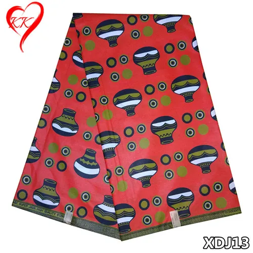 LIULANZHI африканская восковая хлопковая ткань java восковая печать ткани нигерийское Анкара африканская ткань настоящий воск Принт 6ayrds для одежды XDJ02 - Цвет: XDJ13
