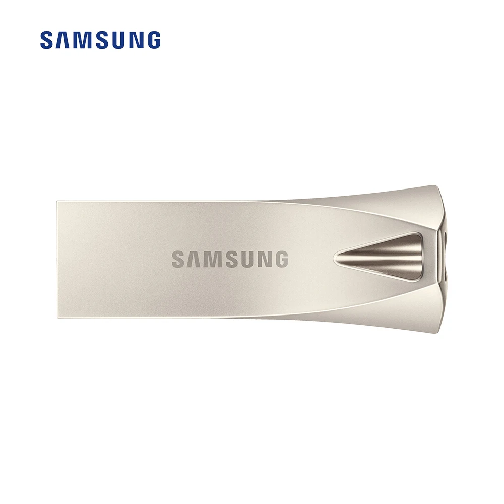 Металлический USB флеш накопитель SAMSUNG BAR Plus 128 ГБ 256 300 м/с карта 3 1 64 32 200|USB