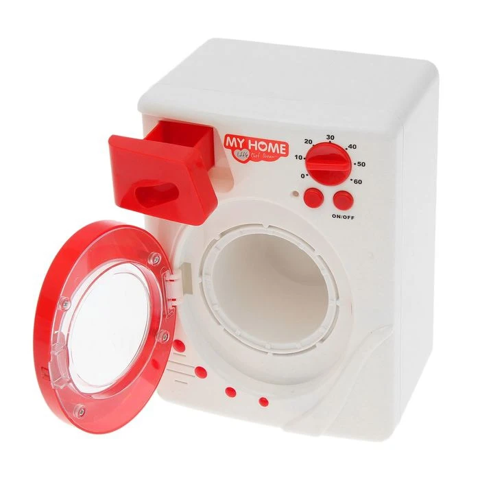Бытовая техника Стиральная машинка: Мой дом с вращающимся барабаном световые и
