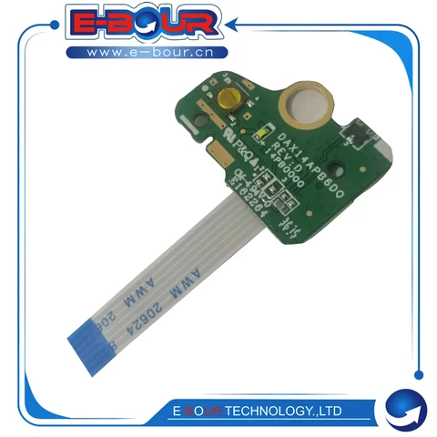 Новый аксессуар для ремонта ноутбука плата кнопки питания с кабелем для ноутбука H 15-AB 15-A 15-AN DAX14APB6D0 переключатель включения/выключения