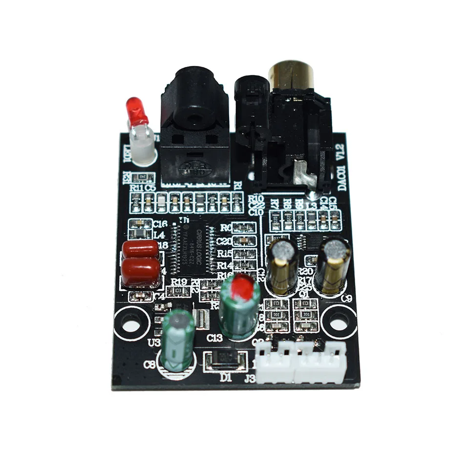 Цифровой декодер DAC CS8416 + CS4344 волоконно оптический коаксиальный цифровой сигнал