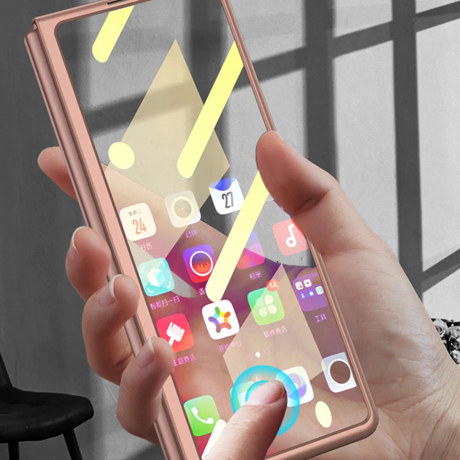Противоударная пленка из закаленного стекла для Samsung Galaxy Z Fold 2 | Мобильные