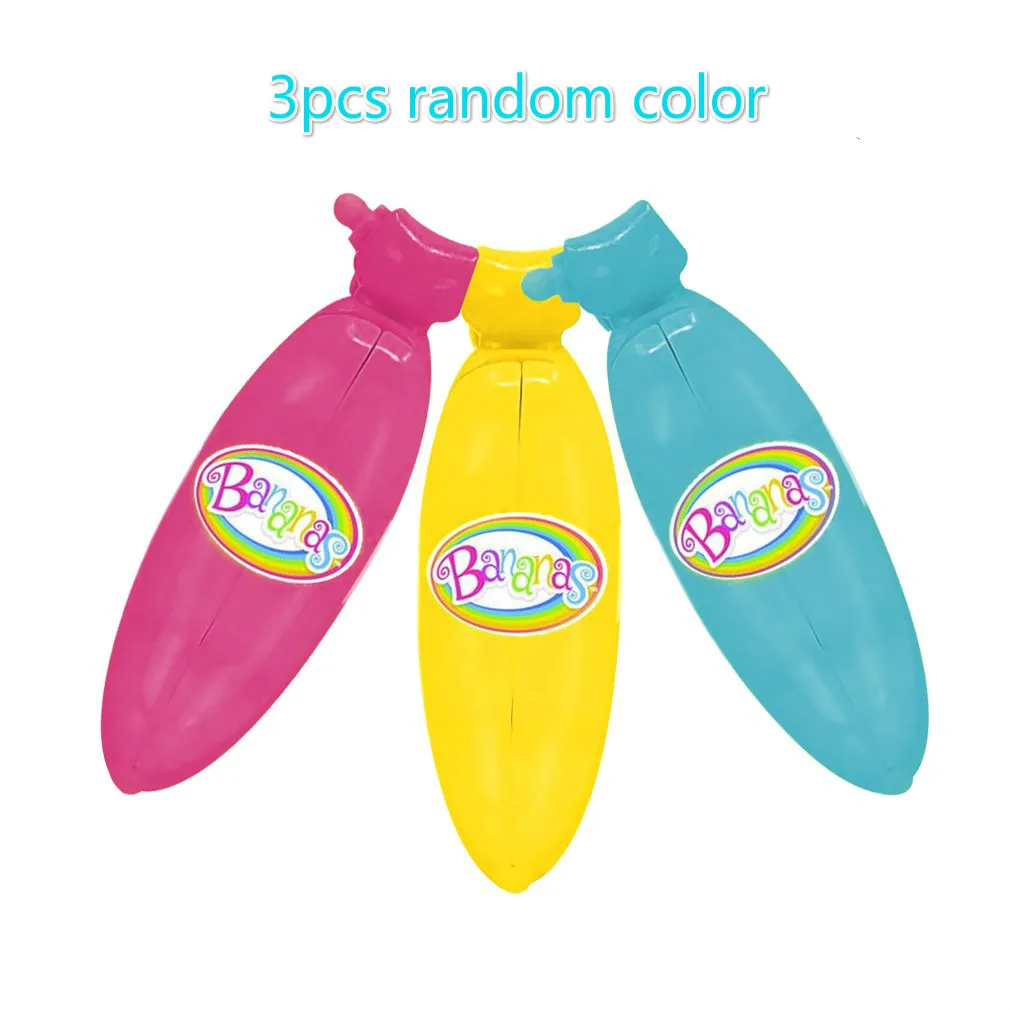 Новые бананы коллекционная игрушка 3-Pack связка сюрприз банан пластиковая игрушка для детей - Цвет: 3pcs random