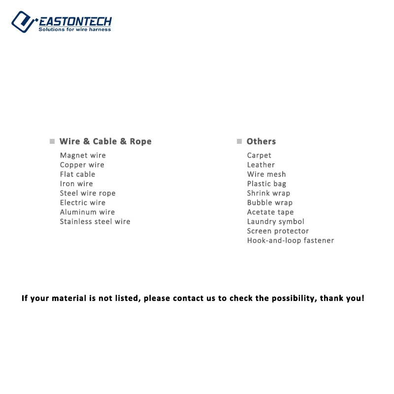 EASTONTECH EW 200S автоматический изолирующая втулка для лазерной резки ПВХ пленка