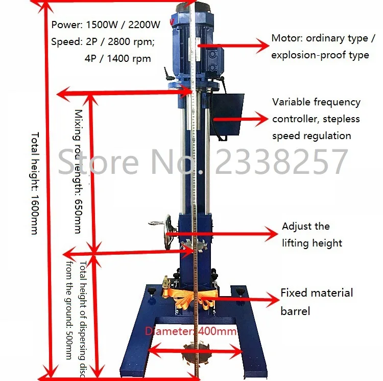 Высокоскоростная дисперсионная машина инвертирующий аппарат для нанесения