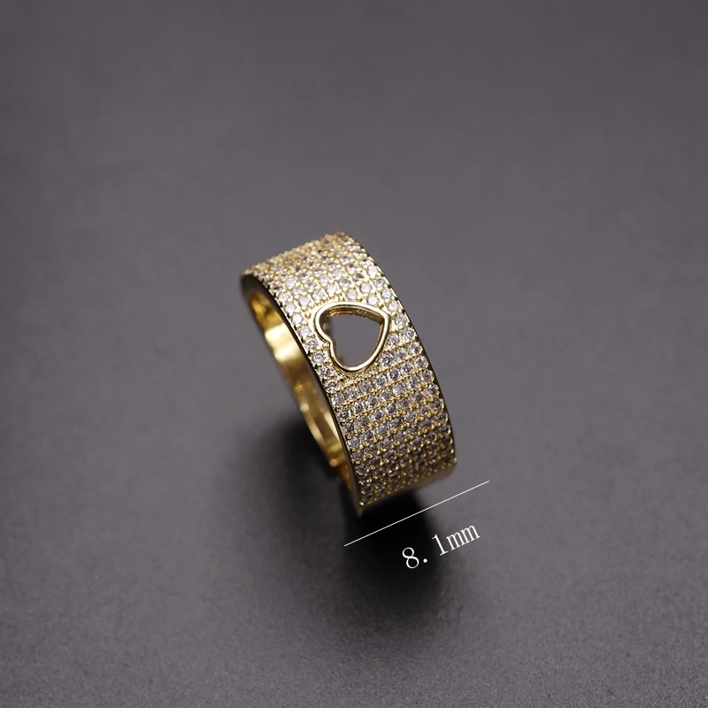 Высокое качество модное уникальное регулируемое кольцо микро проложили